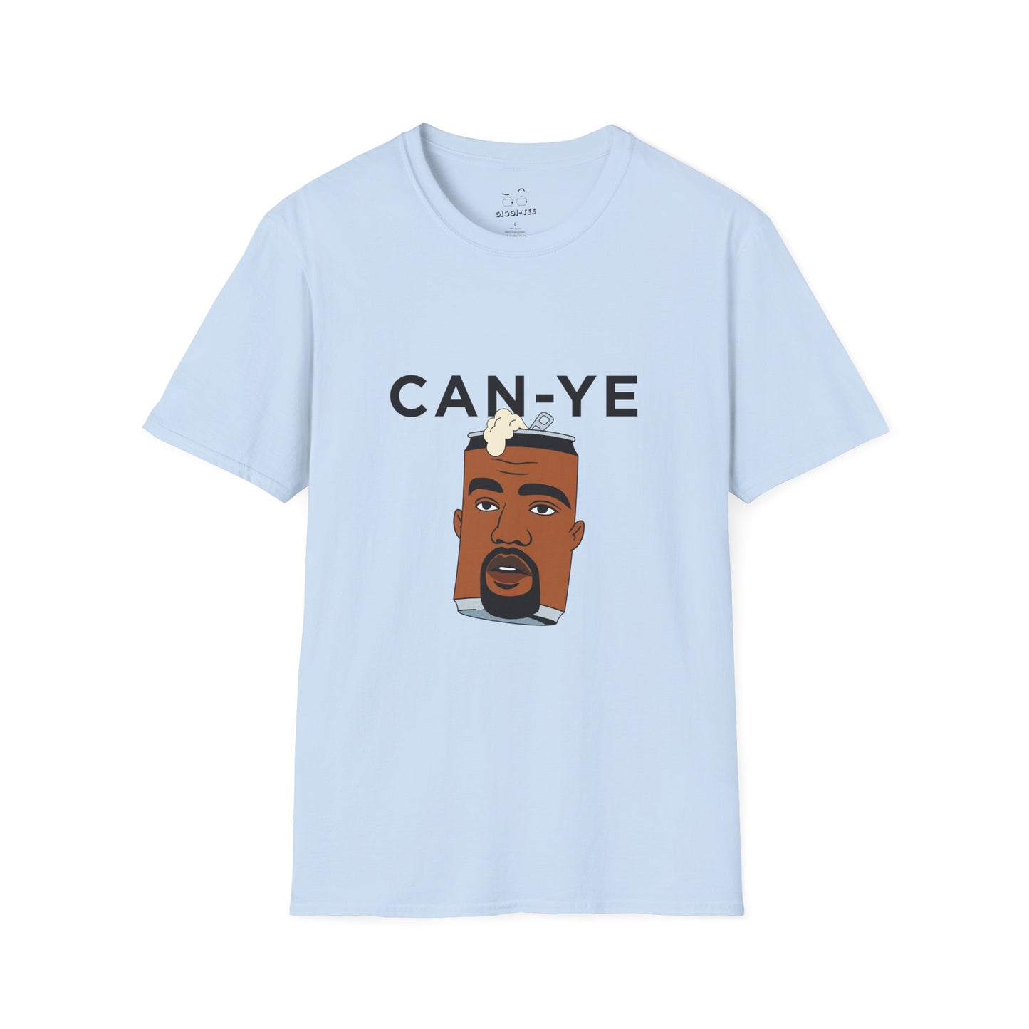 Can Ye parody t-shirt turning Kanye West into a soda can using bold pop culture wordplay