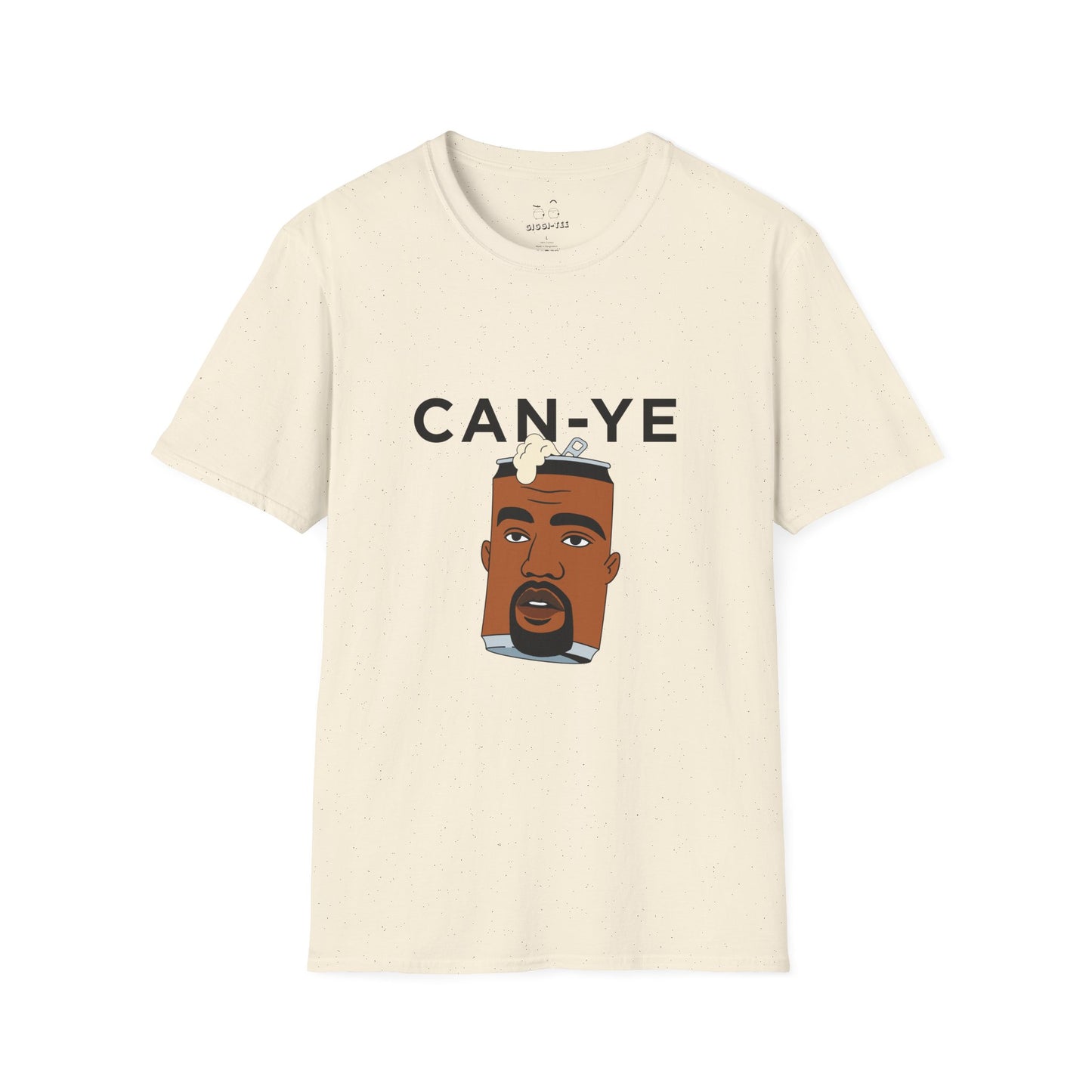 Can Ye parody t-shirt turning Kanye West into a soda can using bold pop culture wordplay