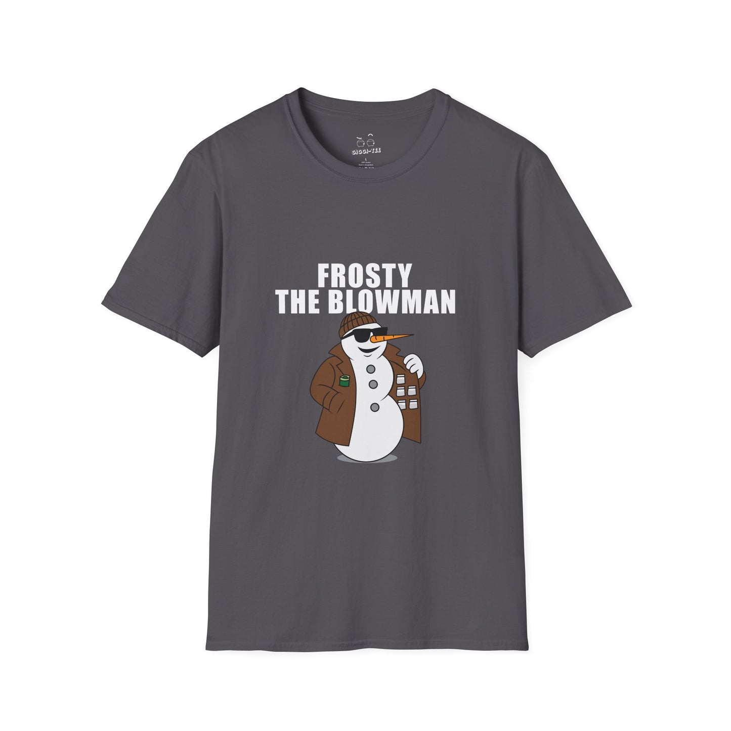 Frosty the Blowman shirt, funny snowman parody, edgy holiday shirt, cheeky Christmas shirt, gift, cartoon parody tee, winter street-style snowman