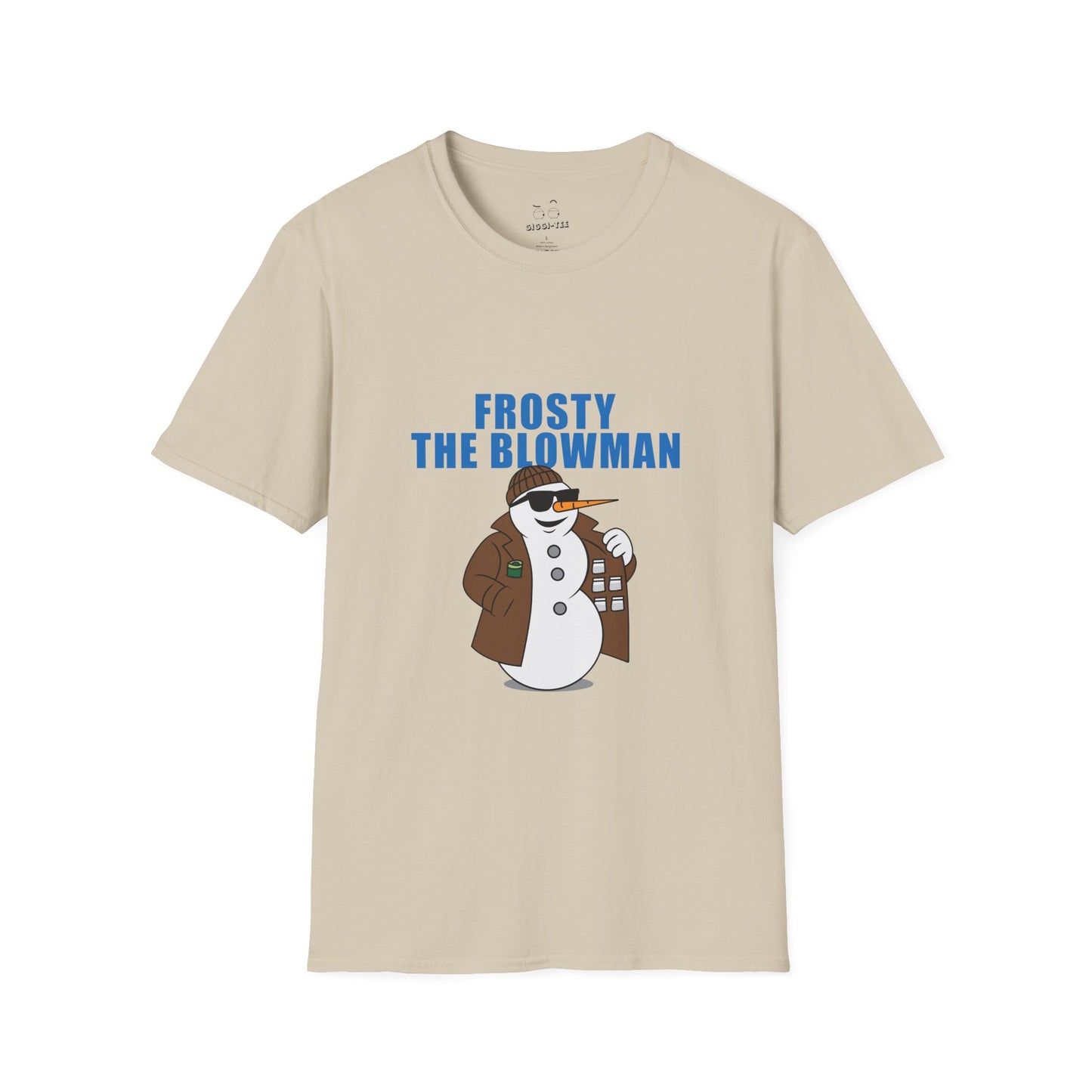 Frosty the Blowman shirt, funny snowman parody, edgy holiday shirt, cheeky Christmas shirt, gift, cartoon parody tee, winter street-style snowman