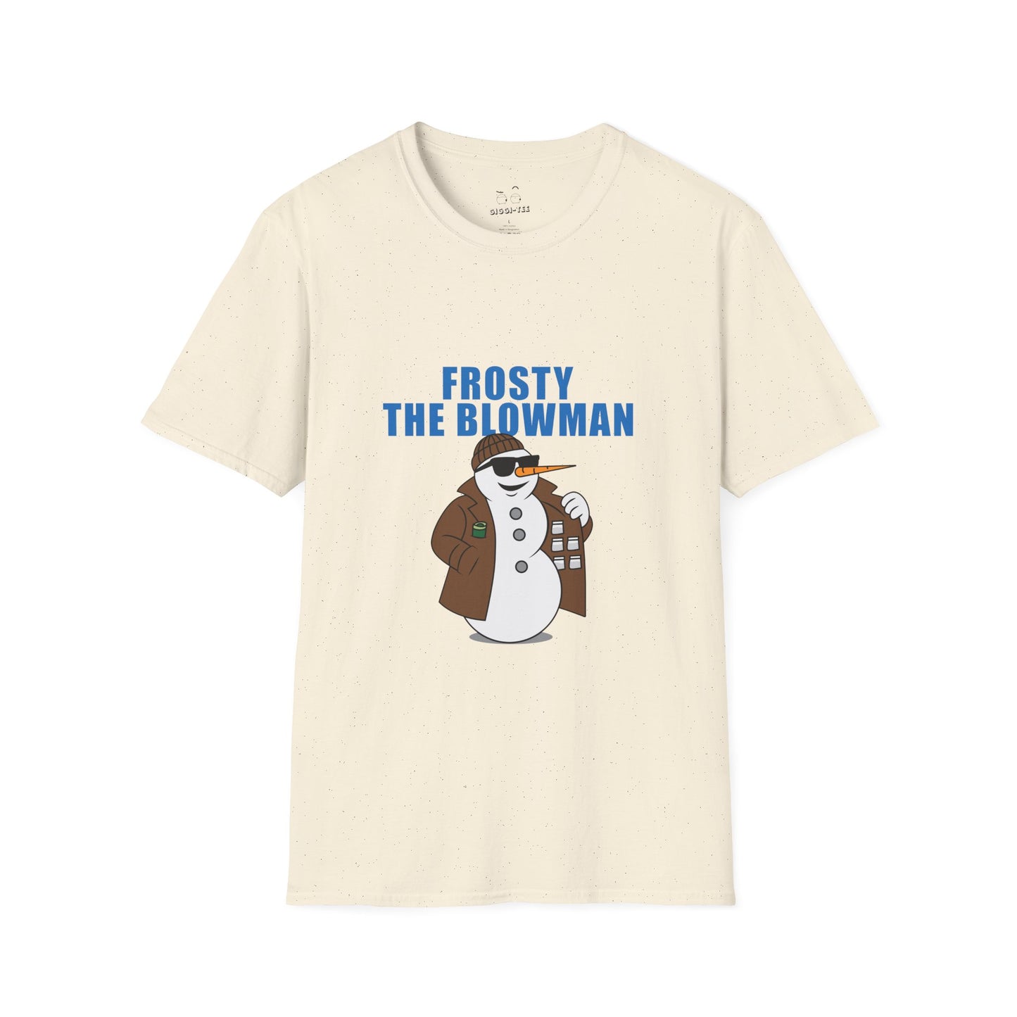Frosty the Blowman shirt, funny snowman parody, edgy holiday shirt, cheeky Christmas shirt, gift, cartoon parody tee, winter street-style snowman
